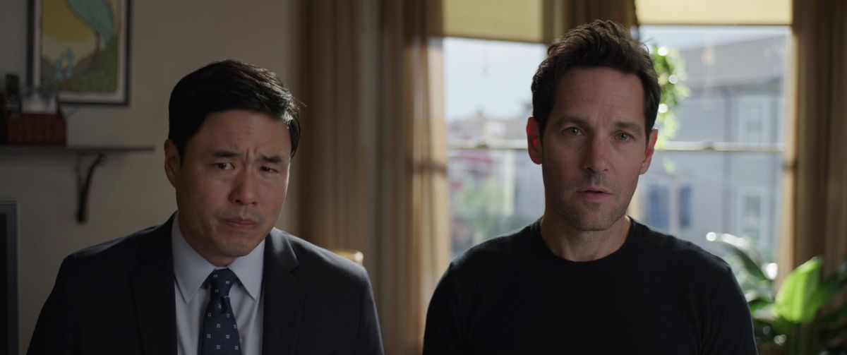 L'agente Jimmy Woo e Scott Lang in Ant-Man and The Wasp
