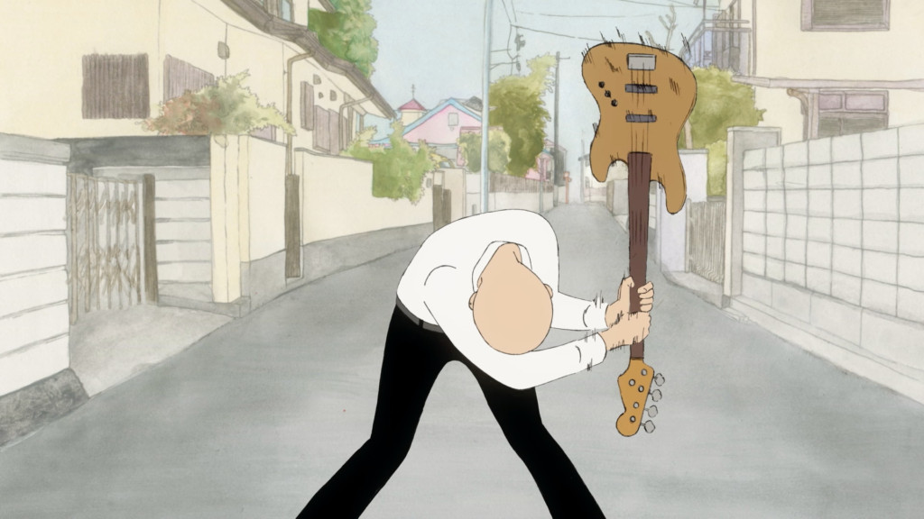 Kenji spacca la sua chitarra in On-Gaku: Our Sound
