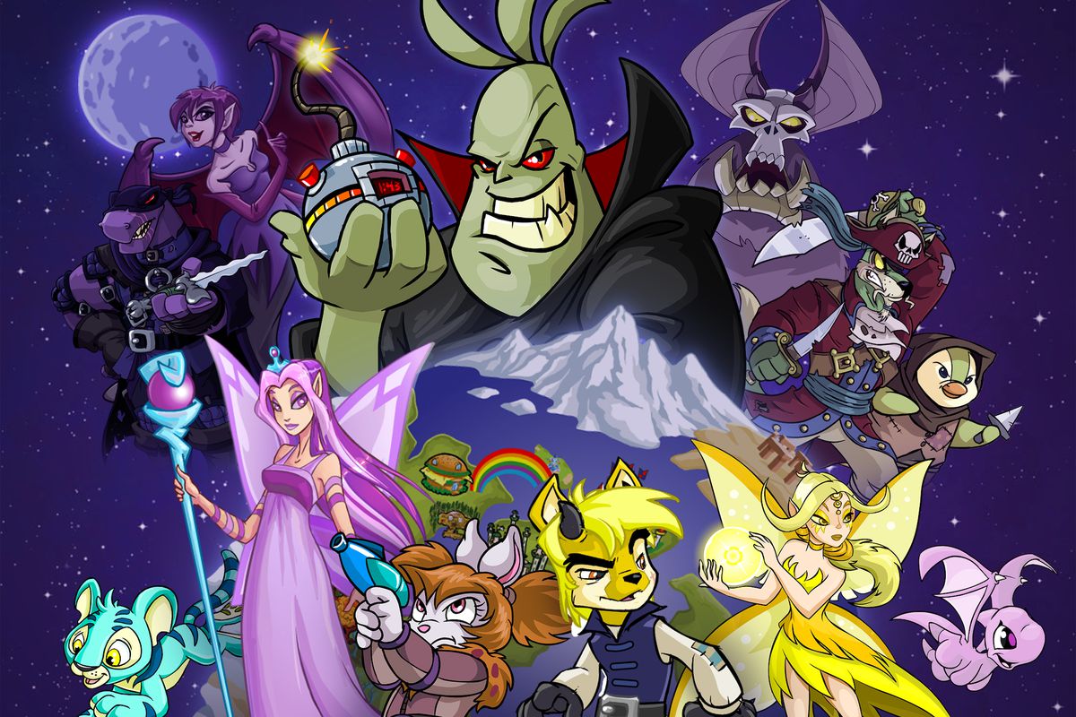Personaggi della serie di giochi online Neopets.