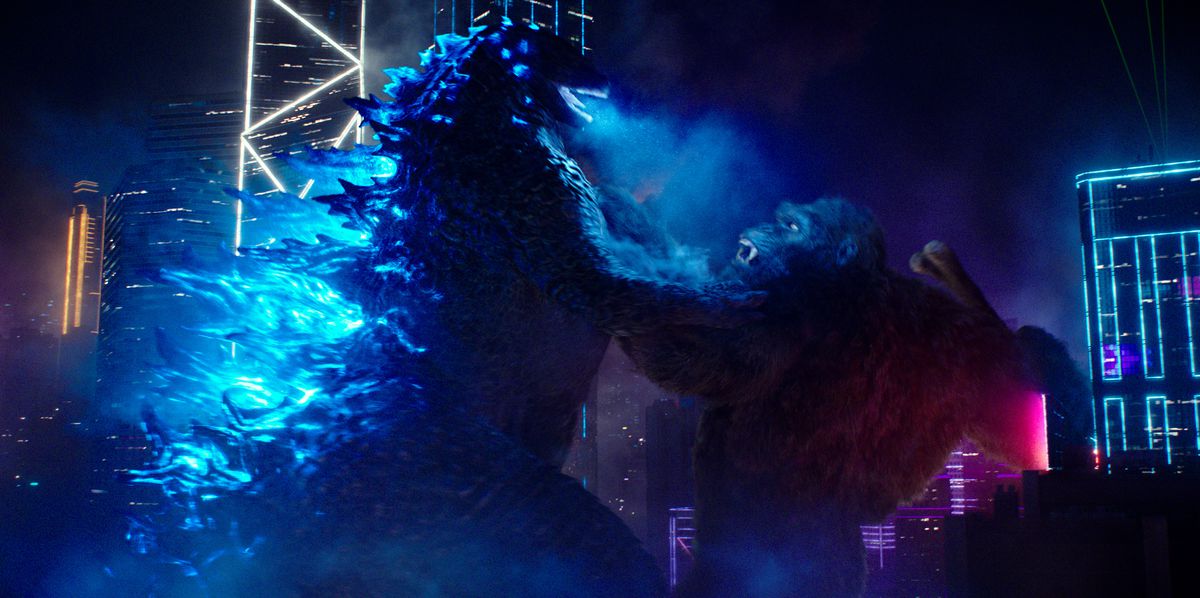 Godzilla and Kong go toe-to-toe in Godzilla vs. Kong