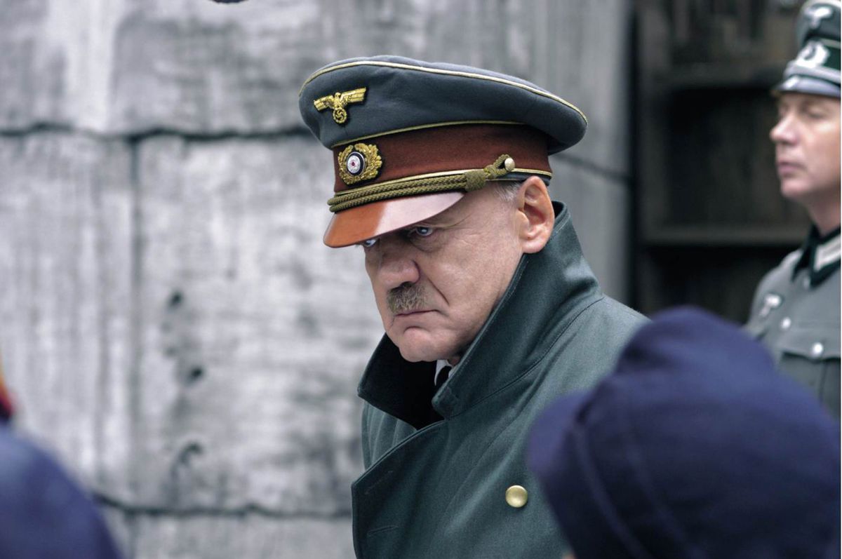 Bruno Gaz as Adolf Hitler in Downfall