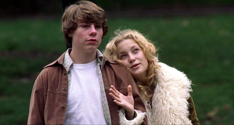 Kate Hudson and Patrick Fugit in Cameron Crowe’s Almost Famous (2000).