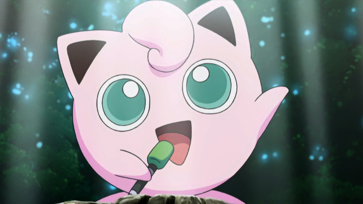 Jigglypuff canta nell'anime Pokémon