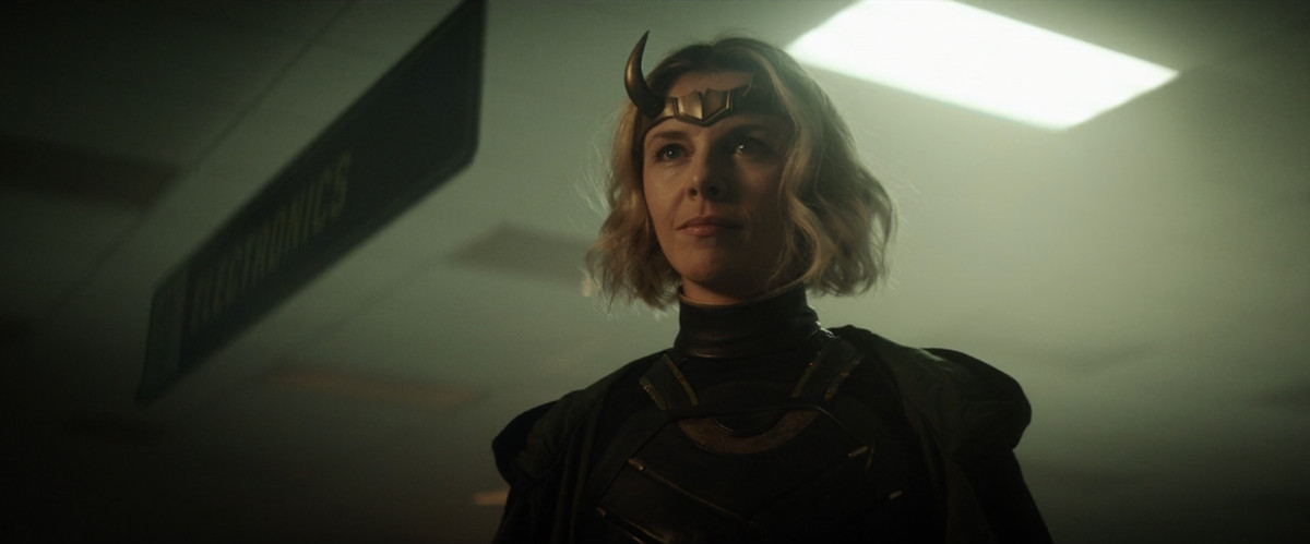 Sophia Di Martino nel ruolo di Lady Loki in Loki. 