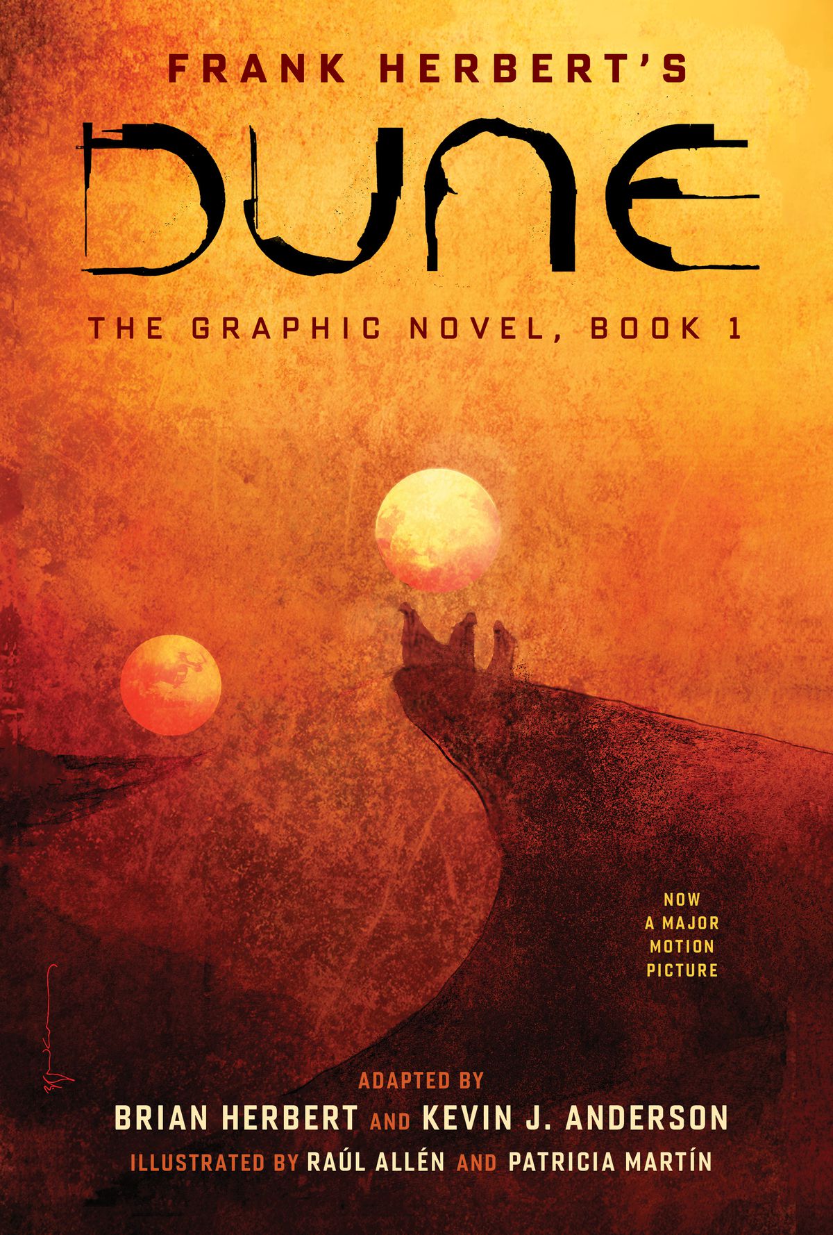 Copertina e testo di Dune: The Graphic Novel, Book 1