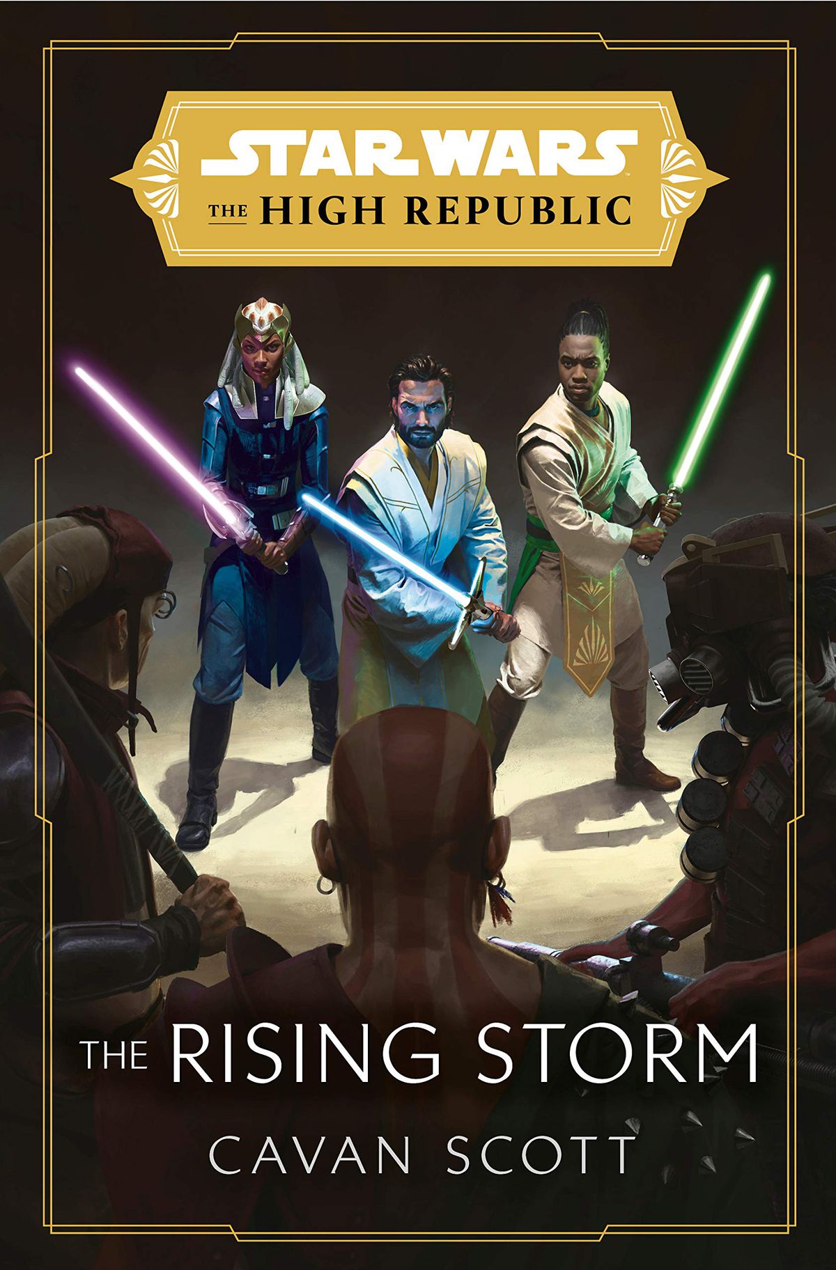 Star Wars: The High Republic - Copertina del libro The Rising Storm 