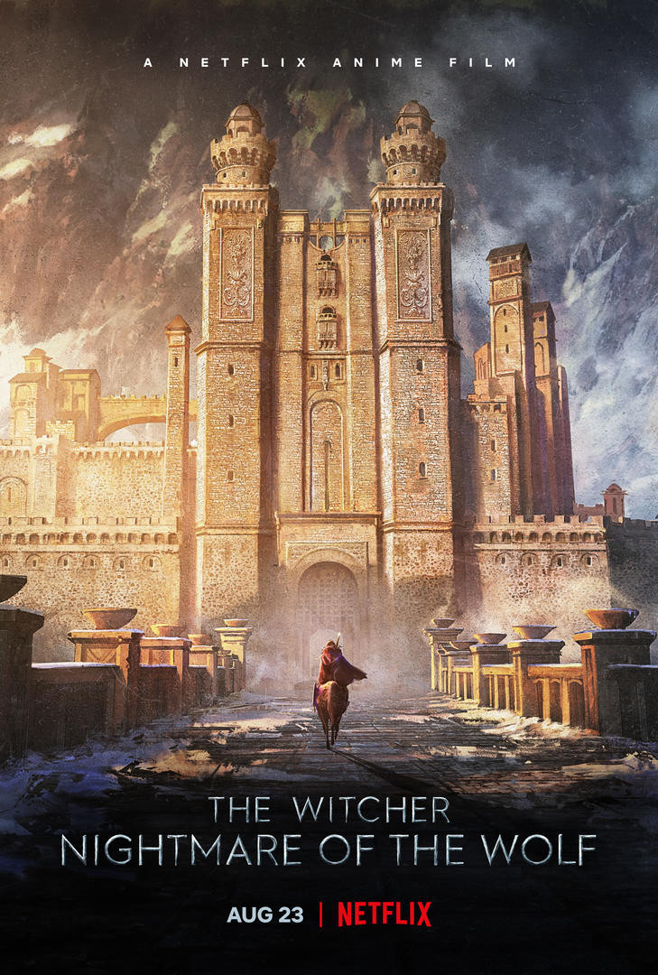 Il primo poster di Netflix per la mossa animata di The Witcher: Nightmare of the Wolf