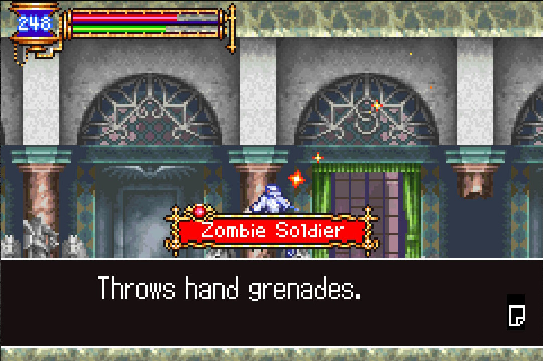 Soldato zombi che ti dà il potere di una granata a mano in Aria del dolore