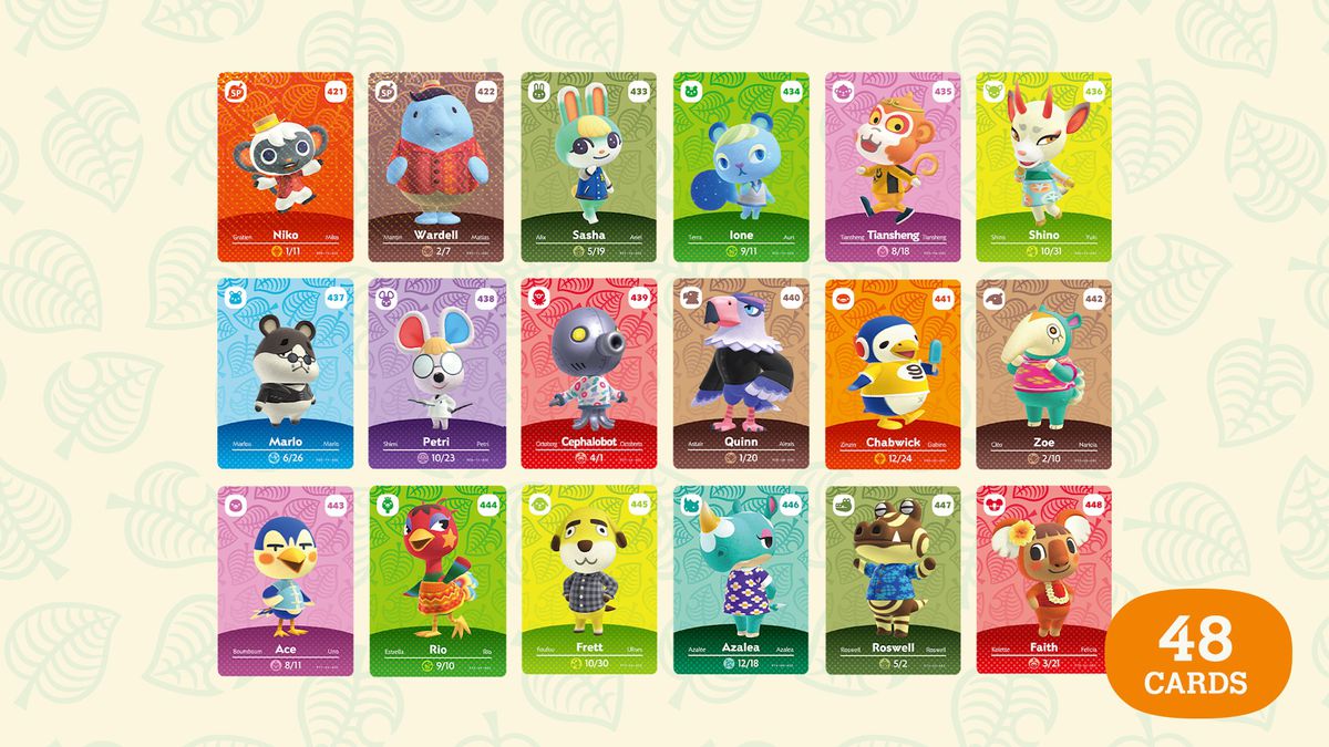 18 new amiibo cards
