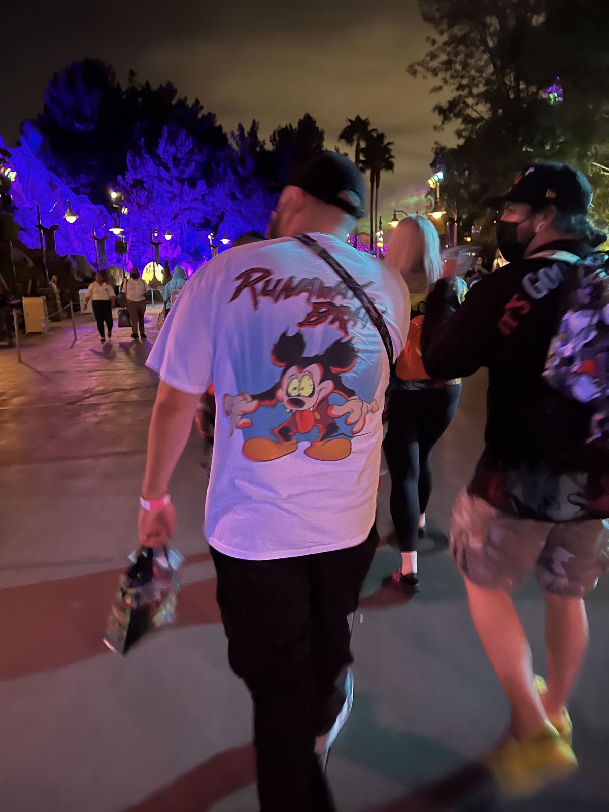 A “Runaway Brain” shirt spotted at Disney California Adventure this October