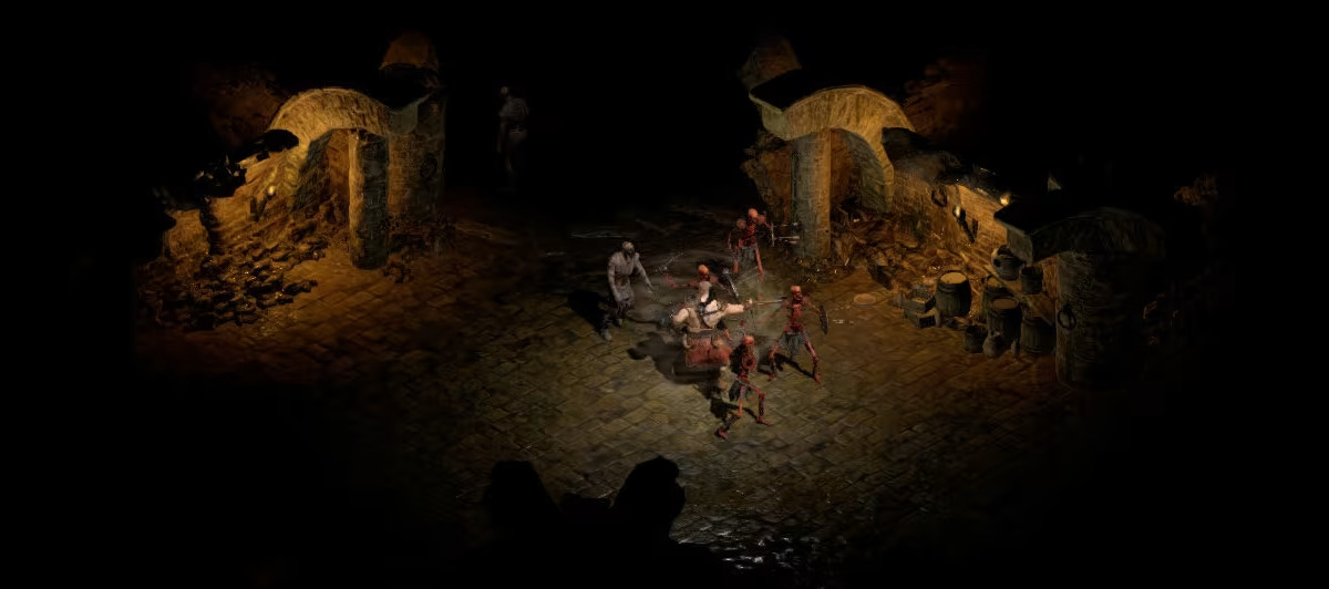 Combattere i demoni in Diablo 2