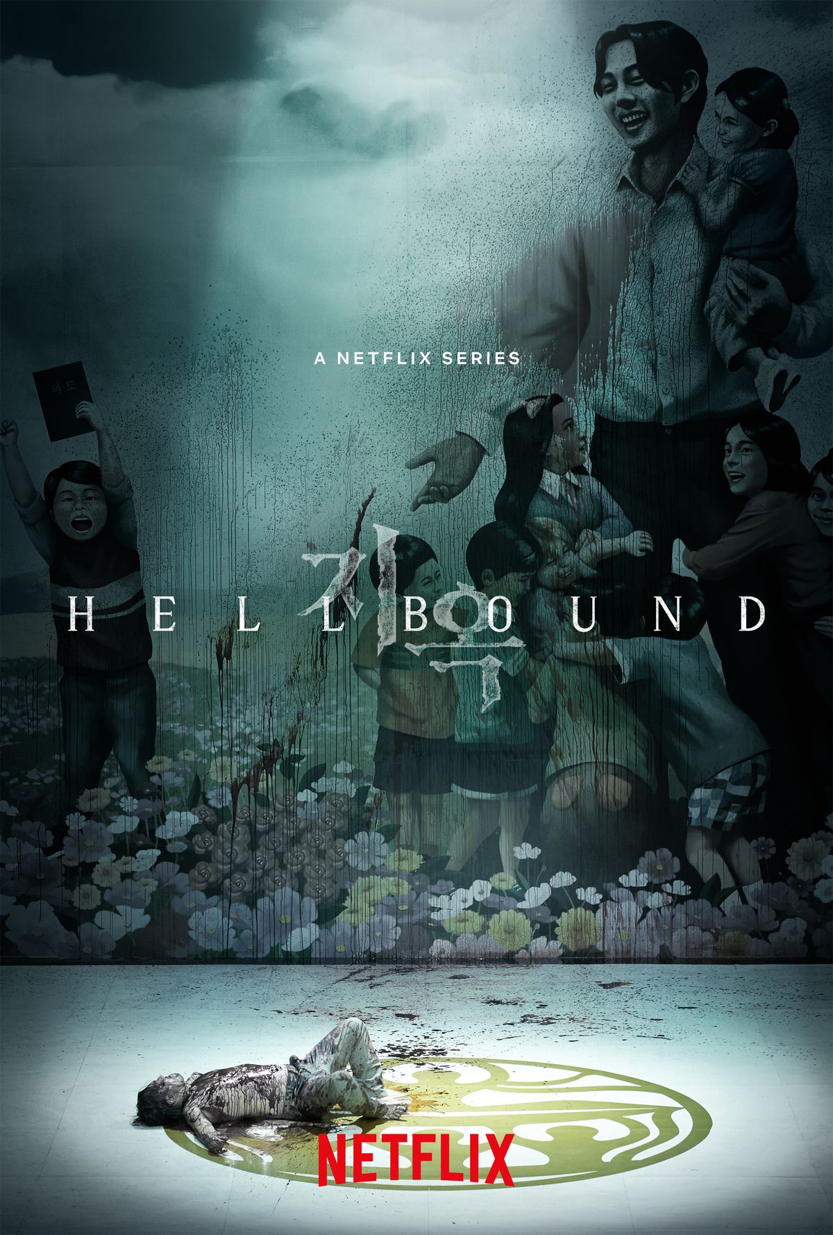 Il poster di Hellbound di Netflix