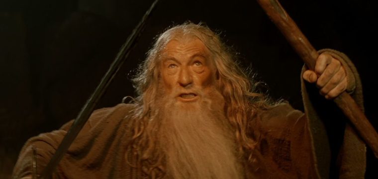 “Non passerai” è il classico Gandalf, ma la sua frase più grande è la chiave del Signore degli Anelli