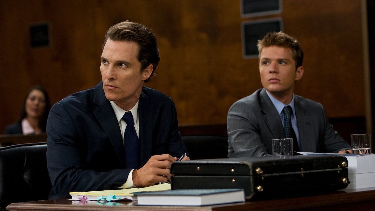 Matthew McConaughey and Ryan Phillippe in The Lincoln Lawyer