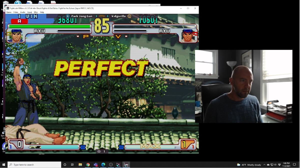 John ha imparato a giocare a Street Fighter 3: 3rd Strike