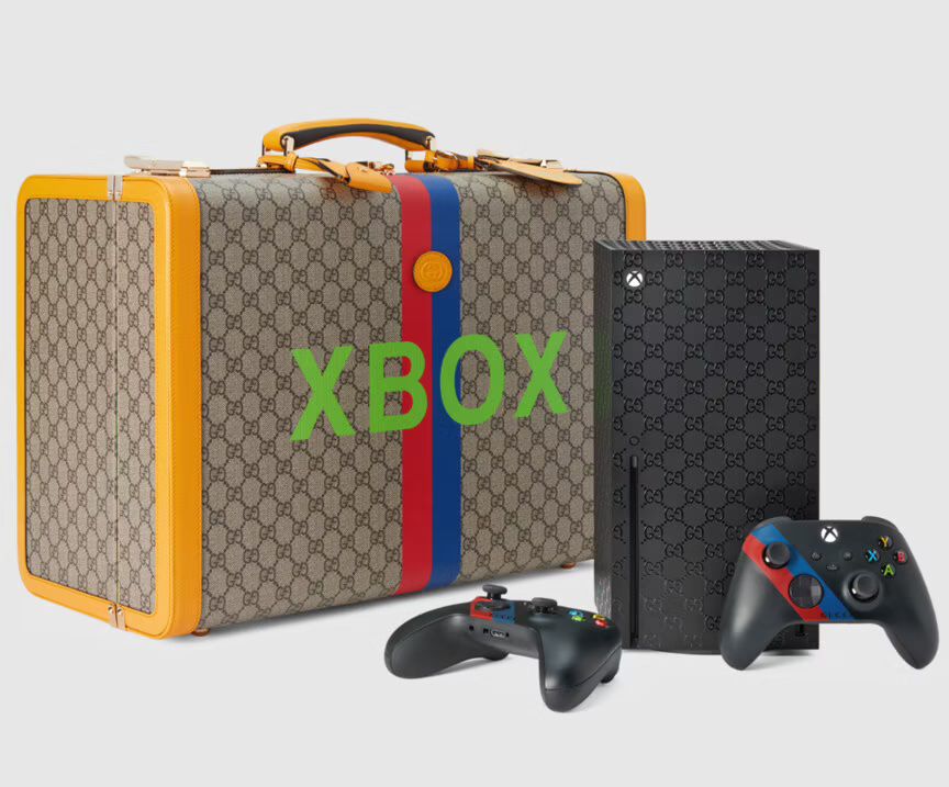 Il bagaglio di Gucci, Xbox Series X e i controller