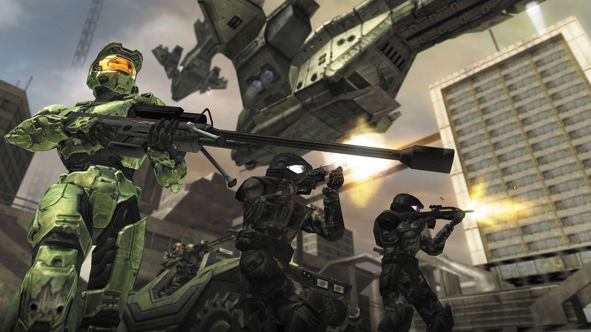 Master  Il capo combatte a fianco degli ODST in Halo 2