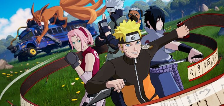 Naruto è ora in Fortnite, insieme al resto del Team 7