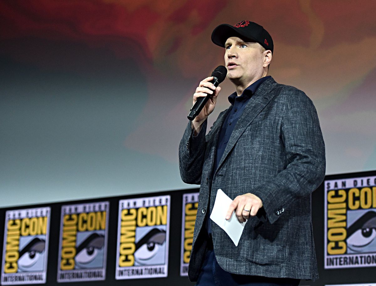 Kevin Feige al panel SDCC 2019 Marvel Hall H