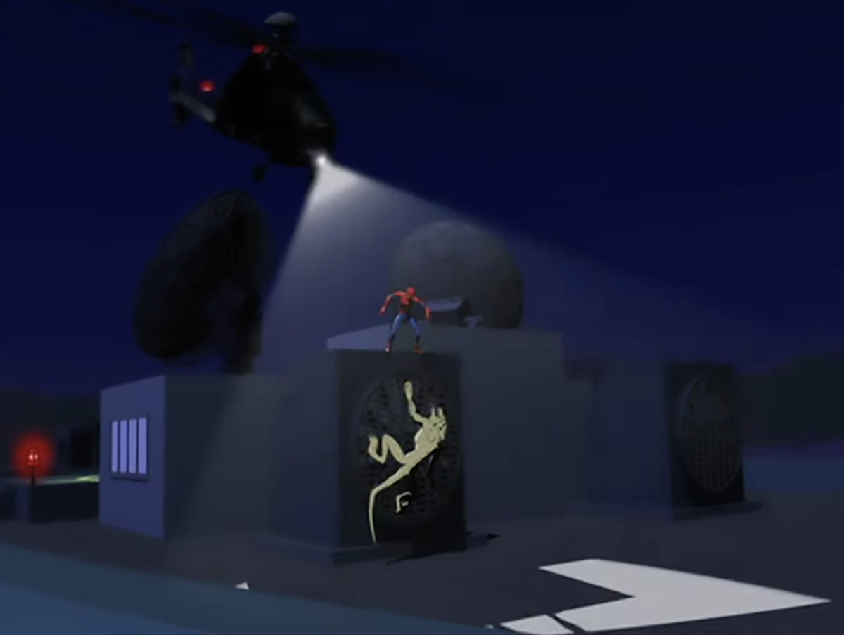 Spider-Man combatte la lucertola in un'immagine di Spider-Man: la nuova serie animata