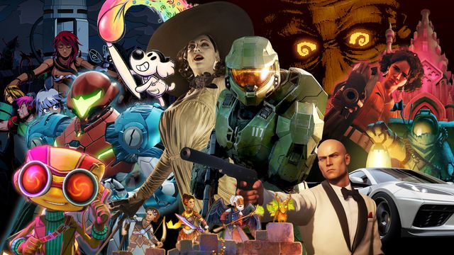 Collage con personaggi di diversi videogiochi