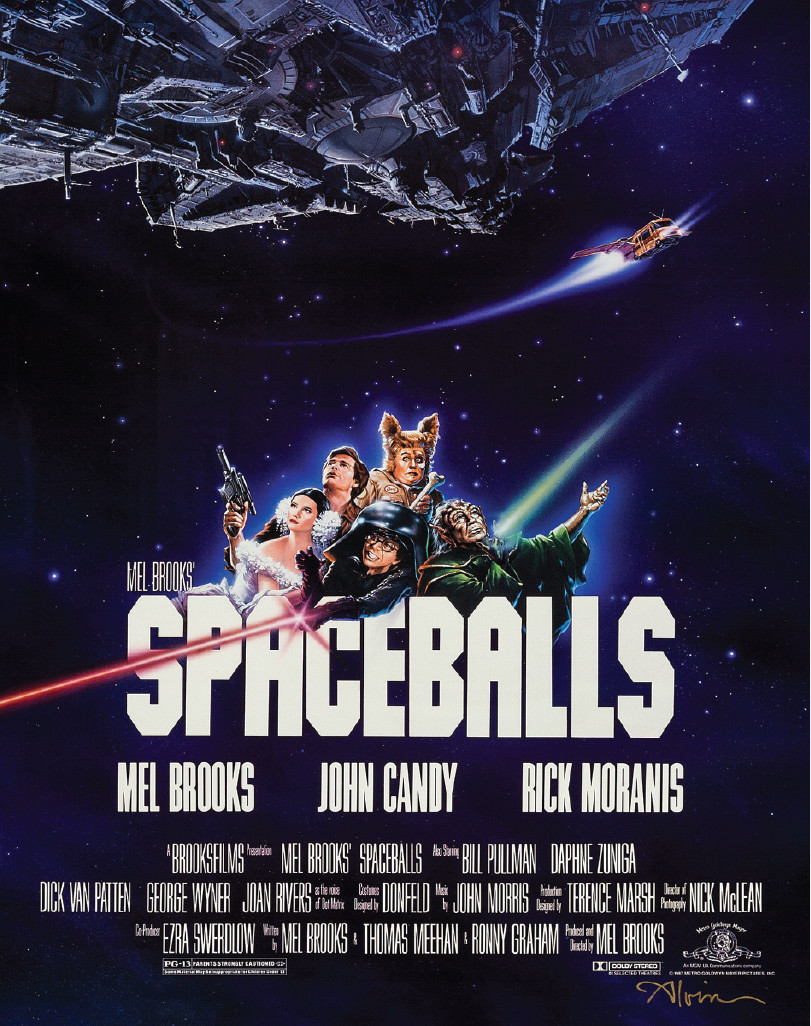 Il poster originale di Spaceballs