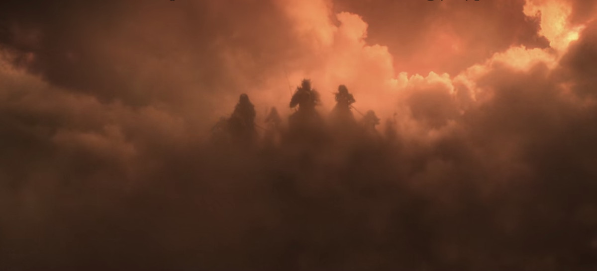Uno scatto della Caccia Selvaggia in una visione durante la stagione 2 di The Witcher