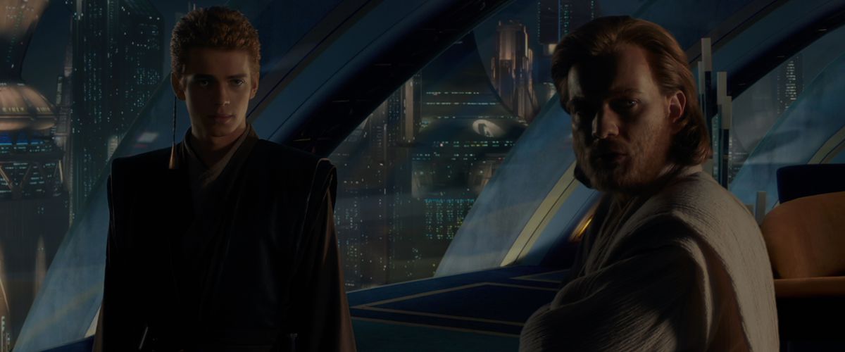 Anakin e Obi-Wan sono stati avvolti nell'ombra in Star Wars: L'attacco del clone
