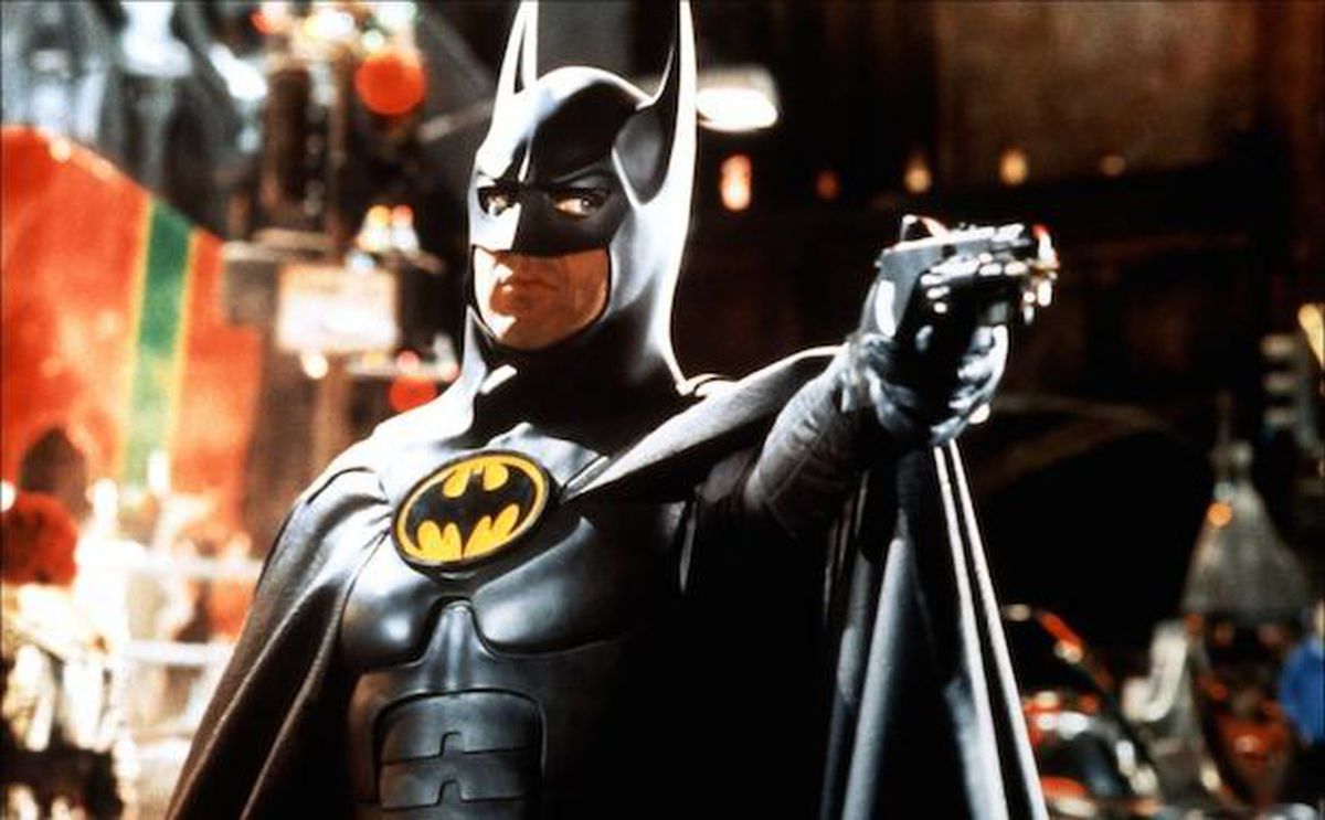 Michael Keaton nei panni di Batman in Batman Returns