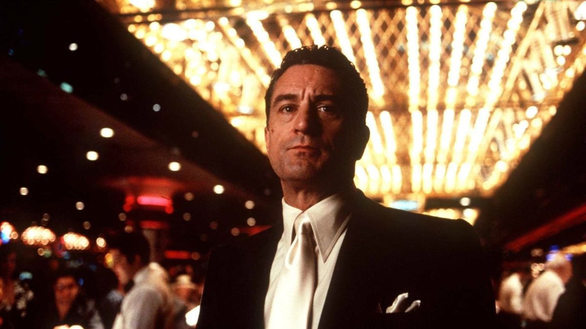Robert De Niro nei panni di Ace Rothstein in Casinò.