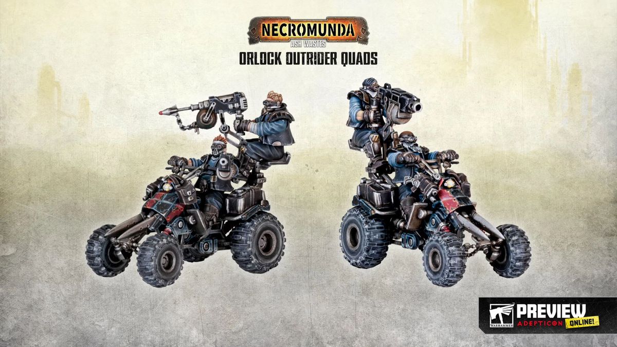 Quad Orlock, armati di armi pesanti.