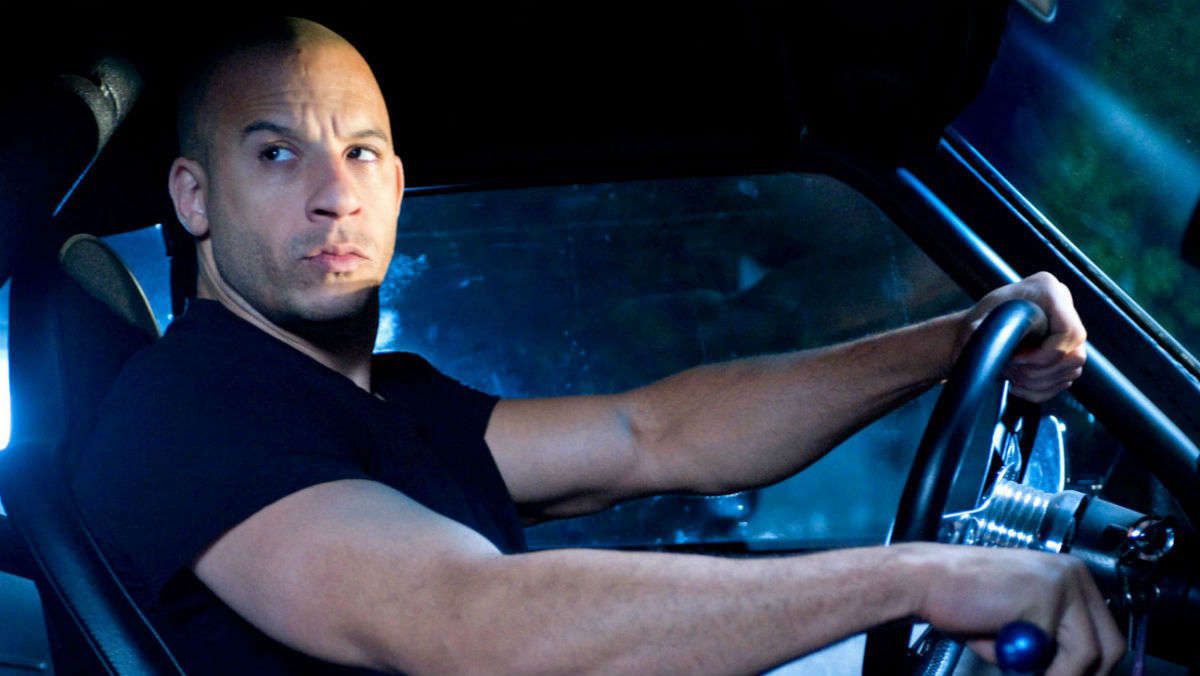 Dom (Vin Diesel) al volante della sua Dodge Charger