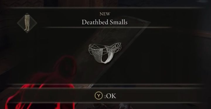 L'oggetto Deathbed Smalls in Elden Ring