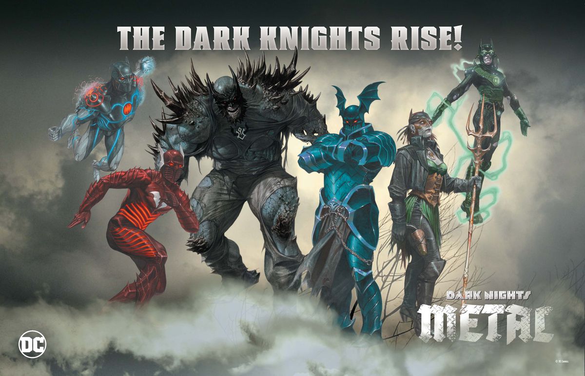 Sei dei sette eventi crossover Nightmare Batman of DC Comics: Metal (2017).