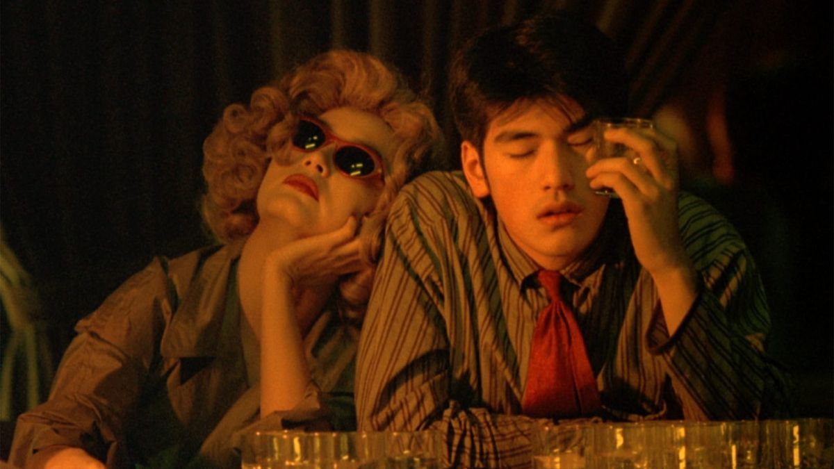 Brigitte Lin e Takeshi Kaneshiro in Chungking Express.