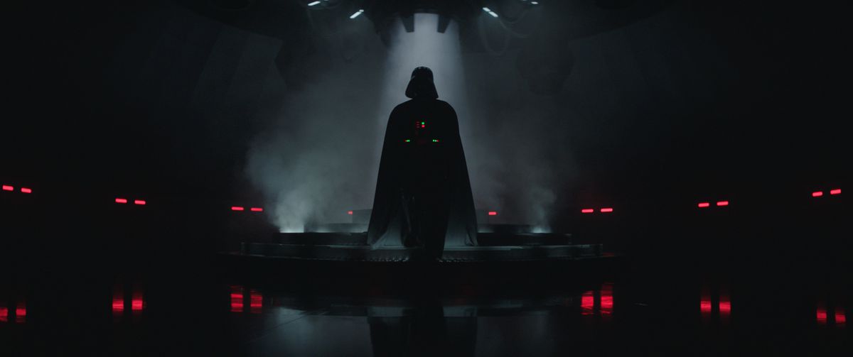 Darth Vader emerge dalla sua trasformazione