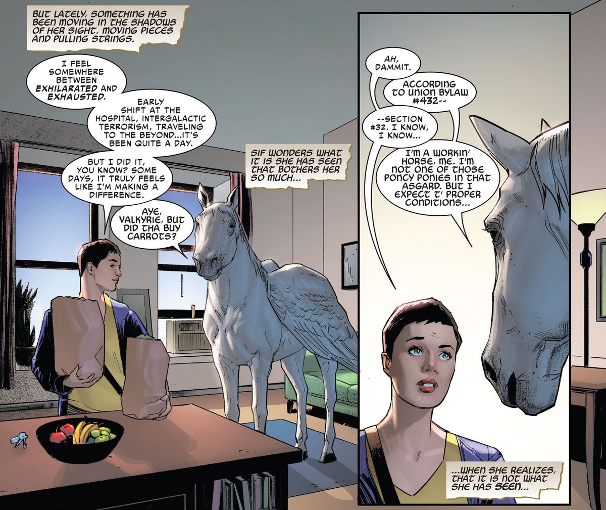 in Jane Foster e Il potente Thor # 1 (2022). 