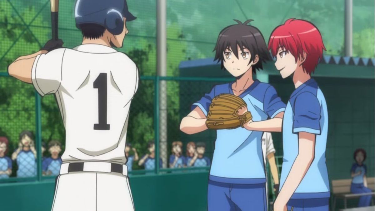 Giocatori di baseball nell'episodio 
