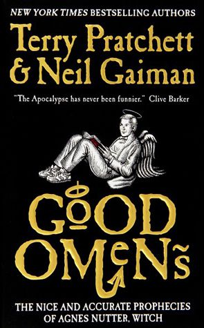 Copertina di Good Omens, di Terry Pratchett e Neil Gaiman