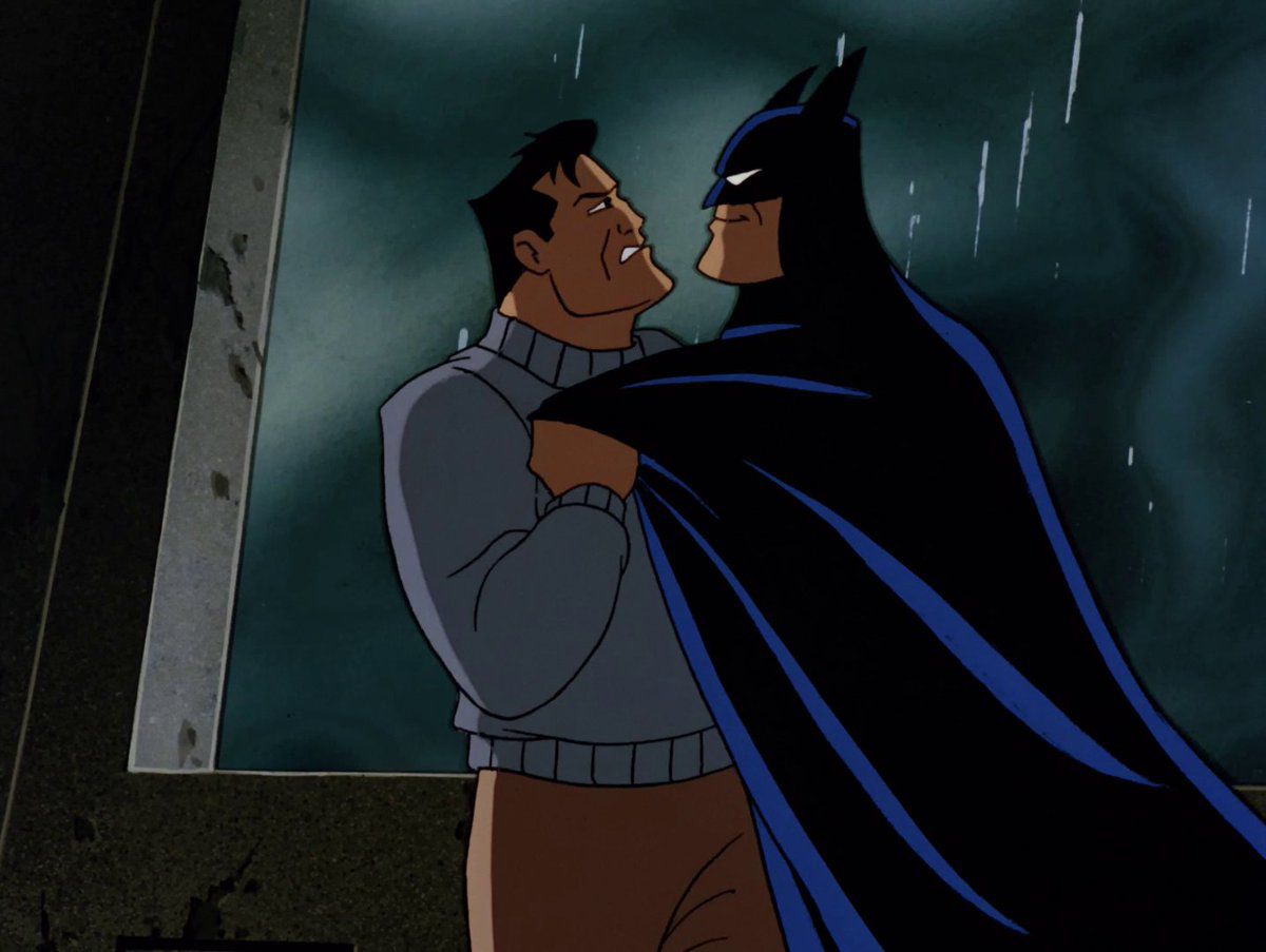 Bruce Wayne affronta il suo doppelganger in 