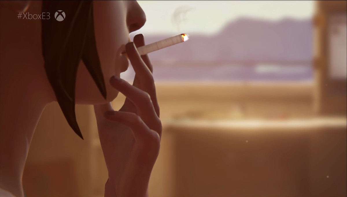 La vita è strana: prima della tempesta - Chloe che fuma