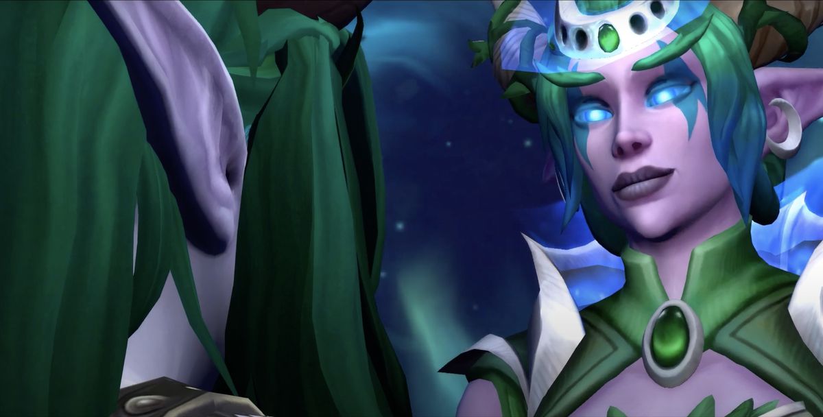 World of Warcraft: Dragonflight - Ysera, l'Aspetto Verde di Dragonflight, sorride affettuosamente a sua figlia
