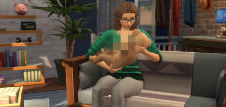 È un ragazzo!  L’aggiornamento per neonati di The Sims 4 arriva a marzo