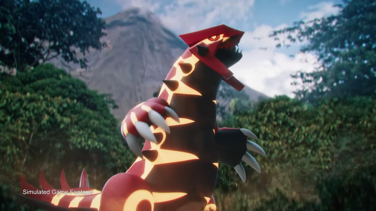 Filmato promozionale di Archeo Groudon in Pokémon Go