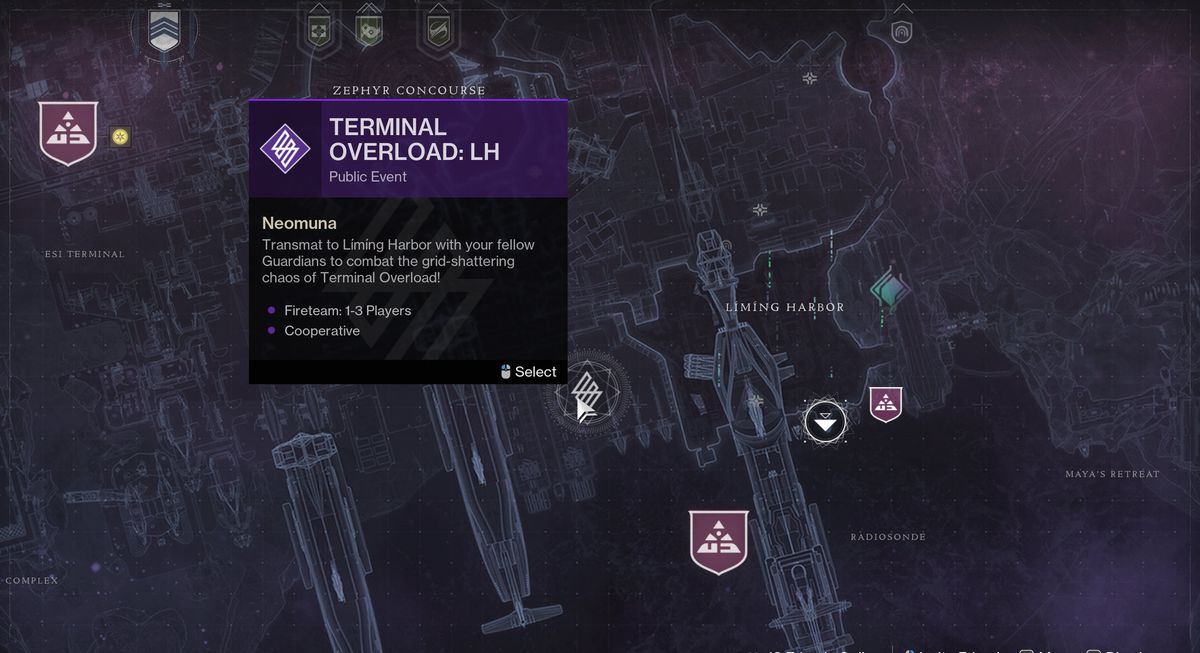 Un'immagine che mostra il sovraccarico del terminale.