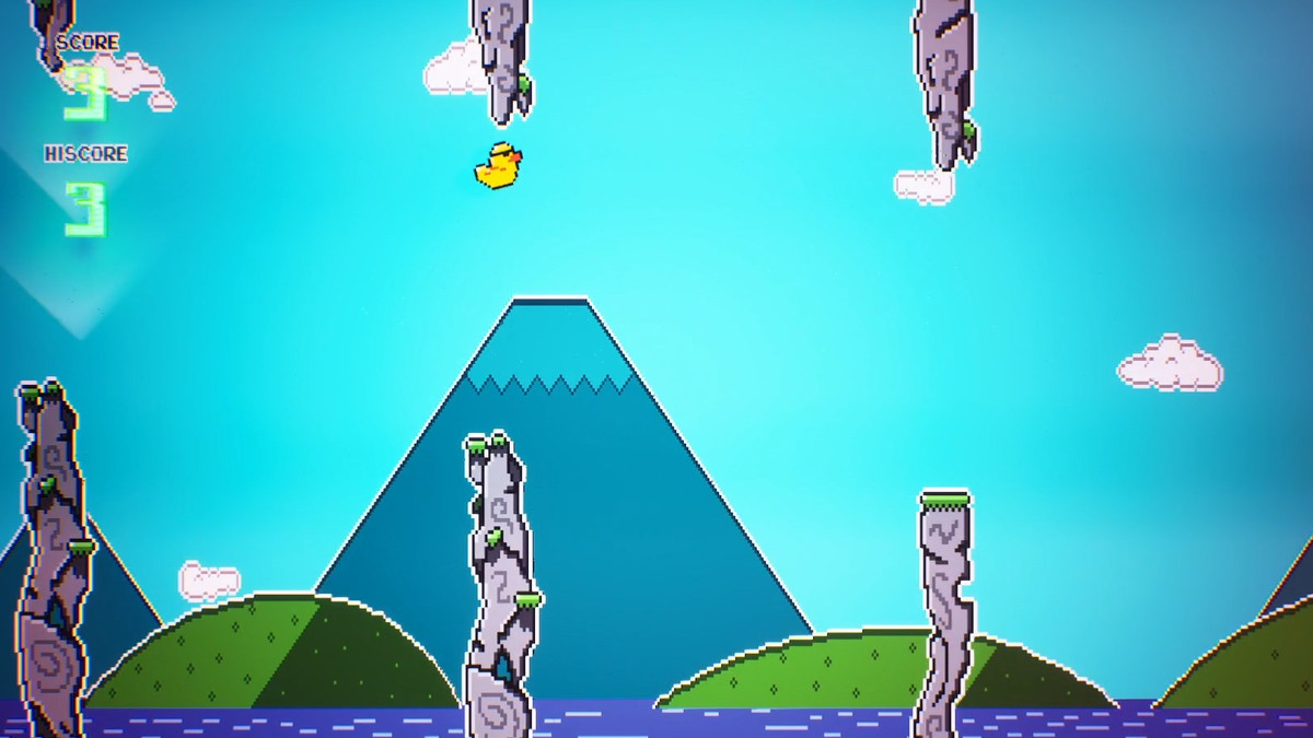 Droopy Flops, gioco fortnite creative 2.0 creato in Fortnite.  Una versione di Flappy Bird ma il fatto che sia in fortnite è impressionante.