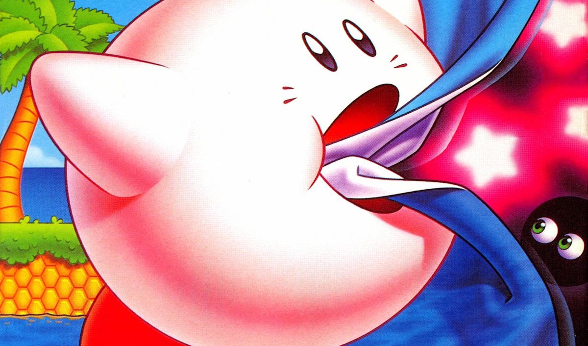 La confezione di Kirby's Adventure