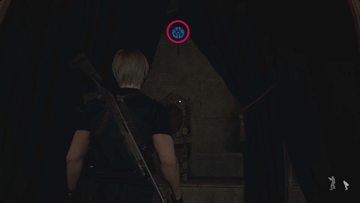 Resident Evil 4 remake Blue Medallion 5 di 6 location nella Grand Hall
