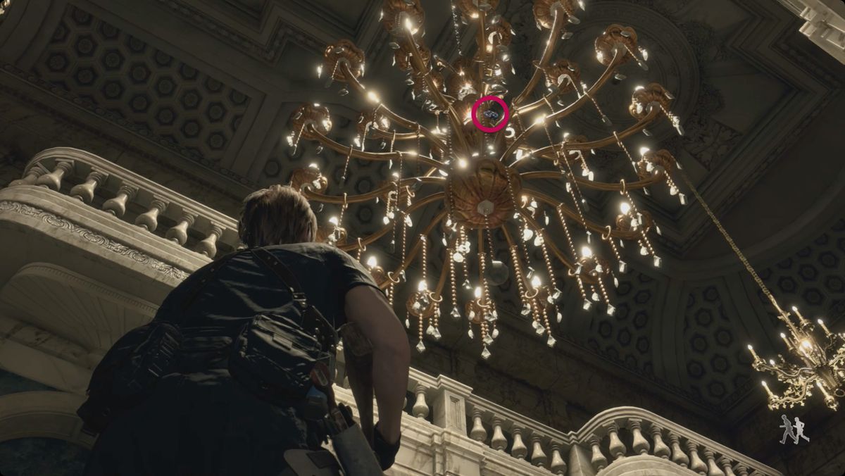 Resident Evil 4 remake Blue Medallion 1 di 6 location nella Grand Hall