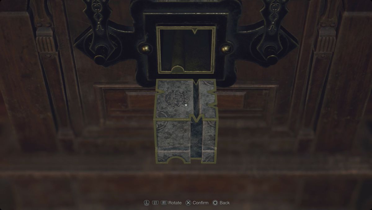 Resident Evil 4 remake Soluzione Library Square Lock Box